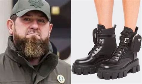 khadyrov prada boots|kadyrov fashion designer.